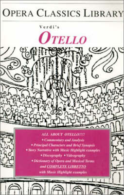 Book cover for Verdi's "Otello"