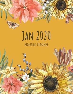 Book cover for Jan 2020 Monthly Planner