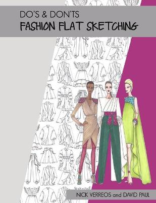Book cover for Do's & Don'ts of Fashion Flat Sketching