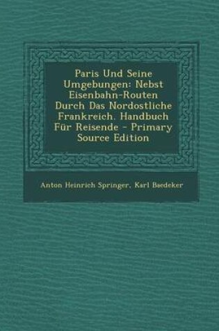 Cover of Paris Und Seine Umgebungen