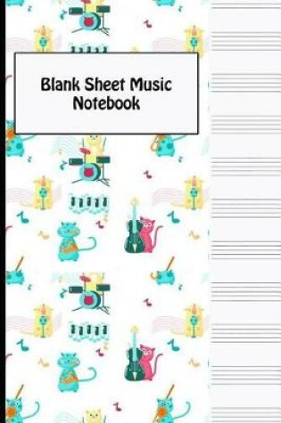 Cover of Blank Sheet Music Notebook