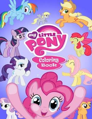 Book cover for My Little Pony Coloring Book