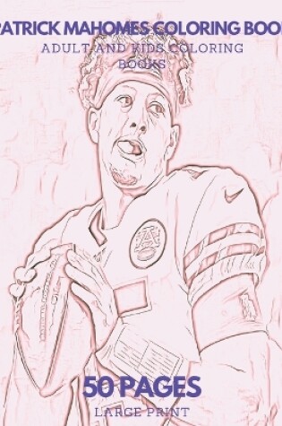 Cover of Patrick Mahomes Coloring Book