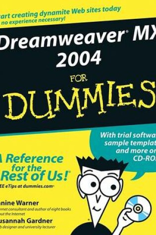 Cover of Dreamweaver MX 2004 for Dummies