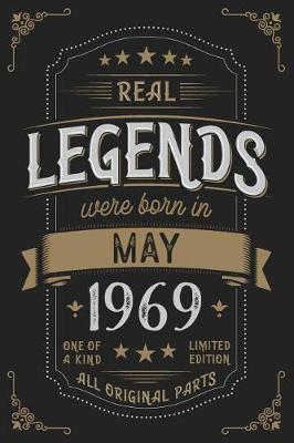 Book cover for Real Legendes were born in May 1969