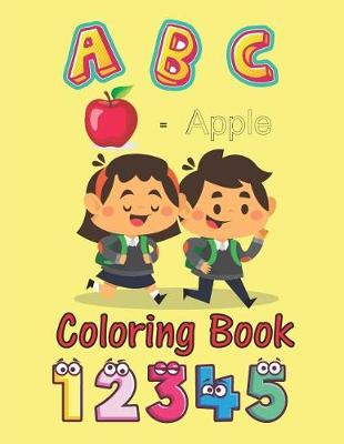 Book cover for ABC Coloring Book