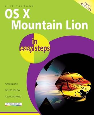 Book cover for OS X Mountain Lion in easy steps