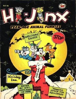 Book cover for Hi-JInx Number 4 Humor Comic Book