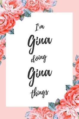 Book cover for I'm Gina Doing Gina Things