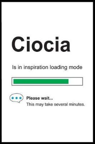 Cover of Ciocia is in Inspiration Loading Mode