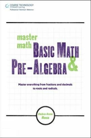 Cover of Master Math: Basic Math and Pre-Algebra