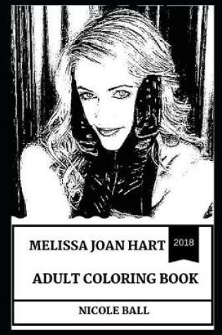 Cover of Melissa Joan Hart Adult Coloring Book