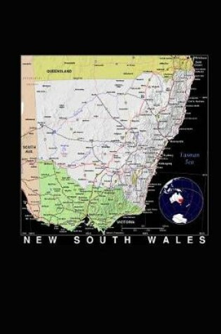 Cover of New South Wales, Australia Map Journal