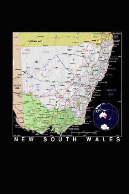 Book cover for New South Wales, Australia Map Journal