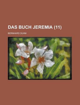 Book cover for Das Buch Jeremia (11)