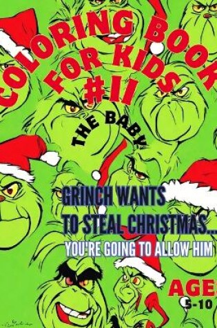 Cover of GRINCH Baby COLORING BOOK FOR KIDS