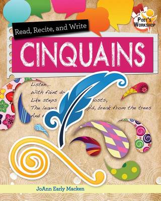 Book cover for Read, Recite, and Write Cinquains