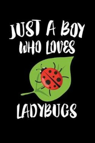 Cover of Just A Boy Who Loves Ladybugs
