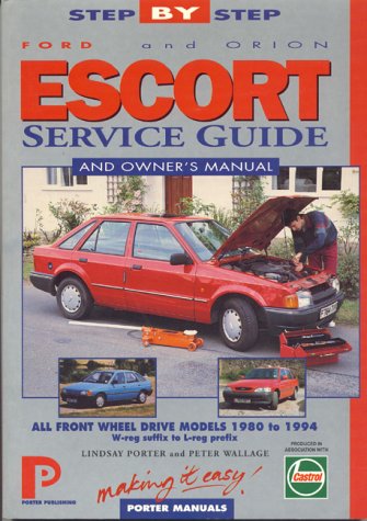 Cover of Ford Escort and Orion Service Guide and Owner's Manual