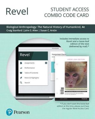 Book cover for Revel for Biological Anthropology