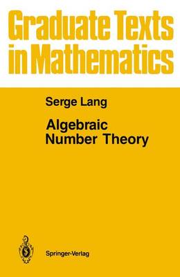 Cover of Algebraic Number Theory