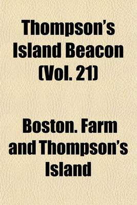 Book cover for Thompson's Island Beacon (Vol. 21)