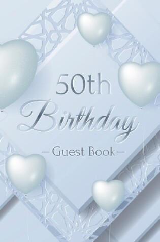 Cover of 50th Birthday Guest Book