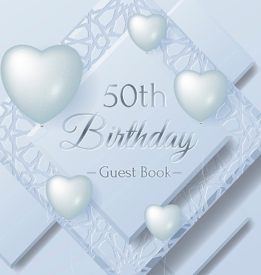 Book cover for 50th Birthday Guest Book