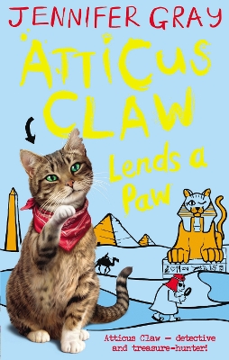 Book cover for Atticus Claw Lends a Paw
