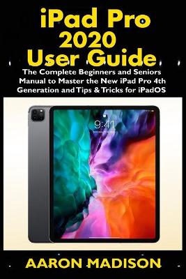 Book cover for iPad Pro 2020 User Guide