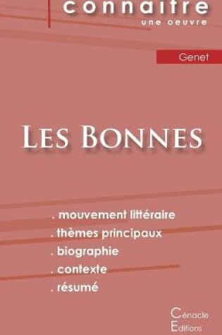 Cover of Fiche de lecture Les Bonnes de Jean Genet (analyse litteraire de reference et resume complet)