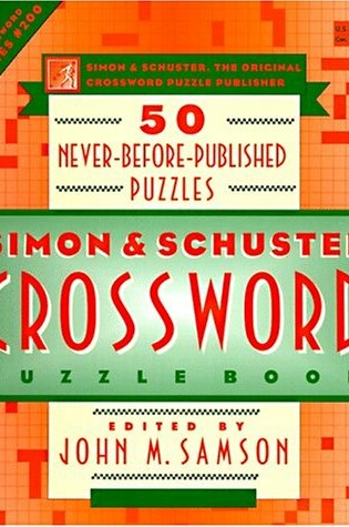 Cover of S&s Crossword Puzzle Book Seri