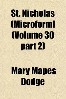 Book cover for St. Nicholas (Microform]