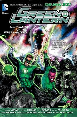 Book cover for Green Lantern The Wrath Of The First Lantern (The New 52)
