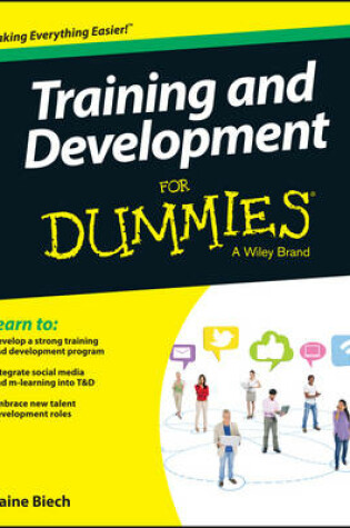 Cover of Training & Development For Dummies