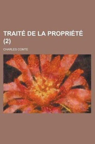 Cover of Traite de La Propriete (2)