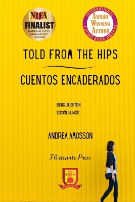 Book cover for Told from the hips- Cuentos encaderados