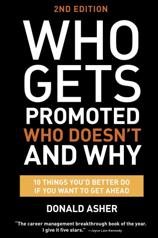 Cover of Who Gets Promoted, Who Doesn't, and Why, Second Edition