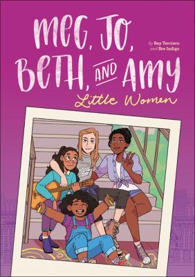 Book cover for Meg, Jo, Beth, and Amy: A Graphic Novel