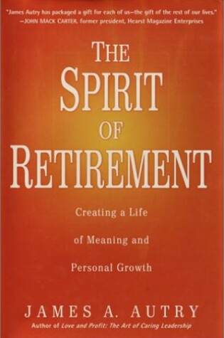 Cover of The Spirit of Retirement