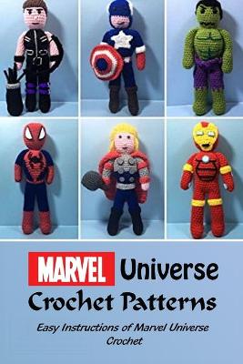 Book cover for Marvel Universe Crochet Patterns