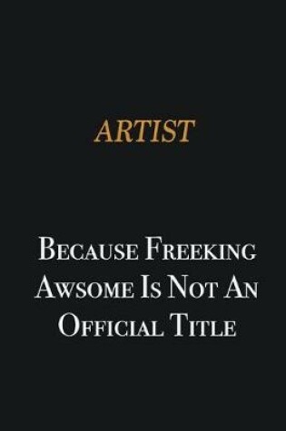 Cover of artist because freeking awsome is not an official title