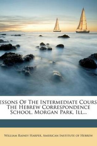 Cover of Lessons of the Intermediate Course