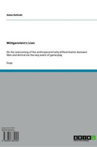 Cover of Wittgenstein's Lion