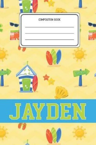 Cover of Composition Book Jayden