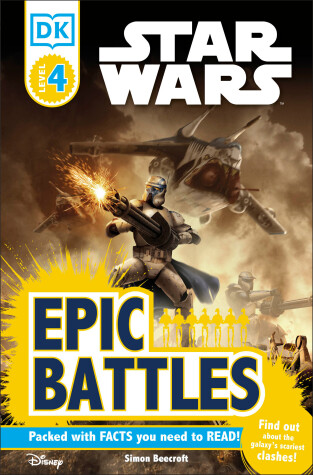 Book cover for DK Readers L4: Star Wars: Epic Battles