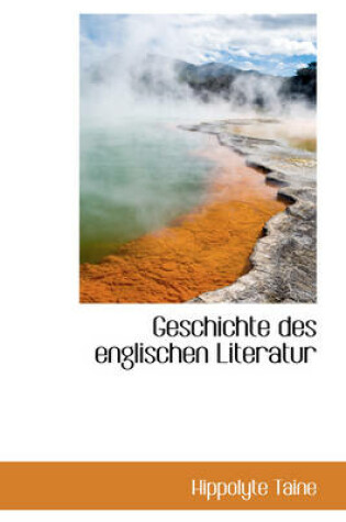 Cover of Geschichte Des Englischen Literatur