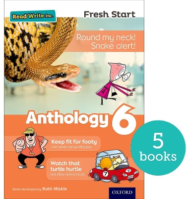 Book cover for Read Write Inc. Fresh Start: Anthology 6 - Pack of 5