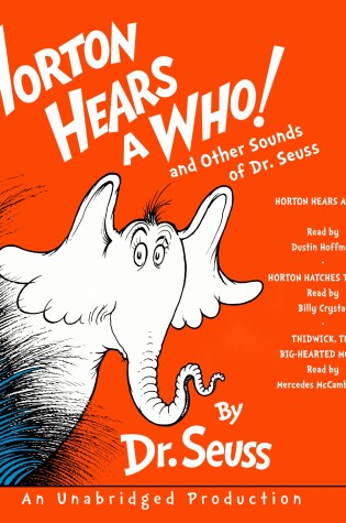 Cover of Horton Hears a Who and Other Sounds of Dr. Seuss