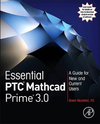 Book cover for Essential Ptc(r) MathCAD Prime(r) 3.0